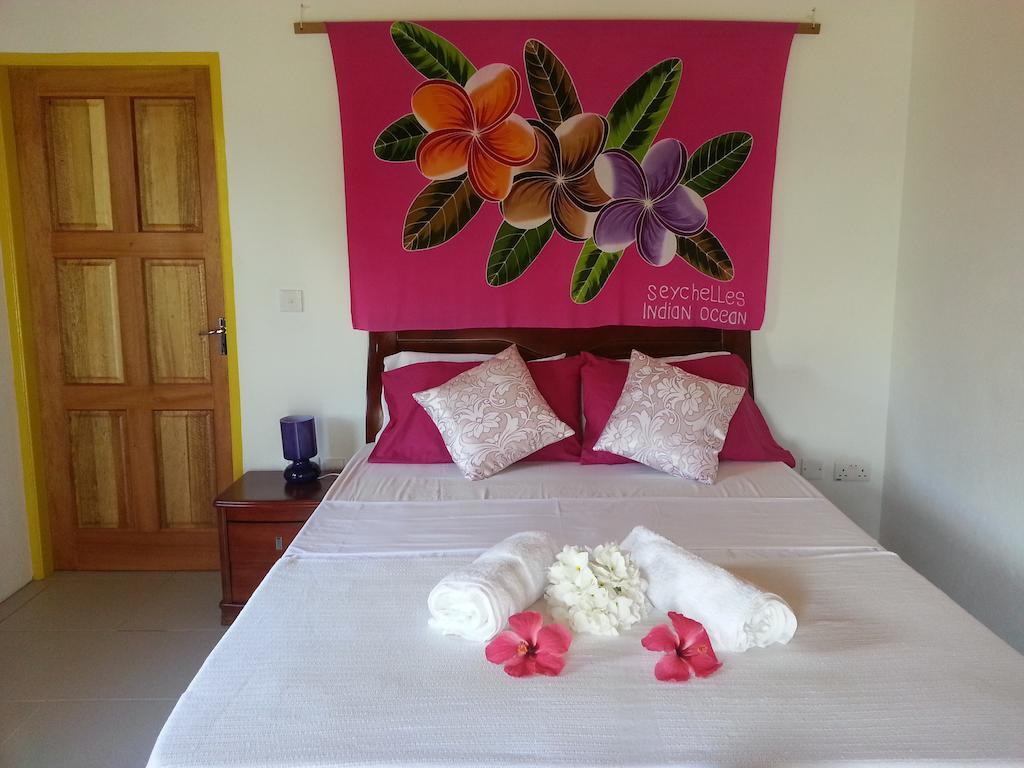 Zanboza Guesthouse La Digue Rum bild